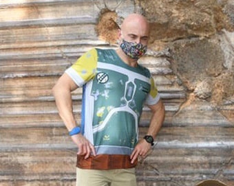 Men's Boba Fett   Inspired ATHLETIC Shirt