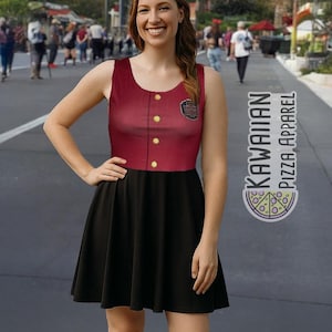 Women&#39;s Bellhop Tower of Terror Inspired Skater Dress