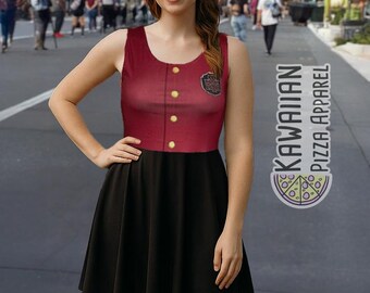 Bellhop-Turm der Angst inspiriert Skater-Kleid für Frauen