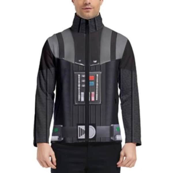 Men's Darth Vader Inspired Zip Jacket