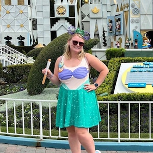 Women&#39;s Ariel Inspired Skater Dress