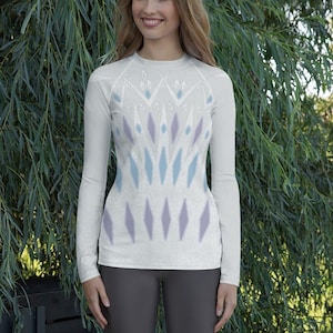 Women&#39;s Elsa Elements     Inspired ATHLETIC Long Sleeve Shirt
