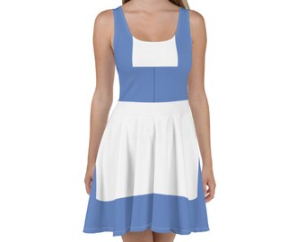 Women's Town Belle  Inspired Skater Dress