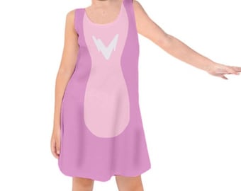 Kid's Angel Inspired Sleeveless Dress