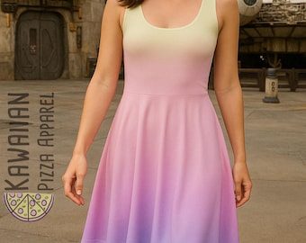Vestido skater inspirado en Padmé para mujer
