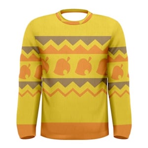 Men's Tom Nook Inspired Long Sleeve Shirt