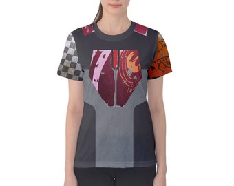 Camisa feminina inspirada em Rebels, Sabine Wren