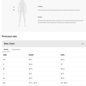 the body measurement guide for men