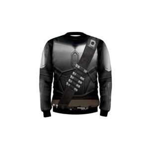 Unisex Steel Bounty Hunter   Inspired Crewneck Sweatshirt
