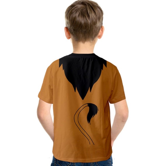 Cicatrice Denfant La Chemise Inspiree Du Roi Lion Etsy France