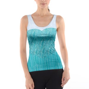 Women&#39;s Elsa Inspired Tank Top