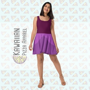 Women&#39;s Anastasia Evil Stepsister Inspired Skater Dress