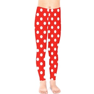 Leggings de Minnie con estampado de lunares para bebé/niño