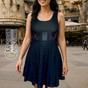 Women&#39;s Kylo Inspired Skater Dress