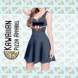 Cap Inspired Sleeveless Dress