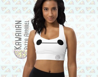 Women's Healthcare Companion Inspired Recycled Longline Sports Bra