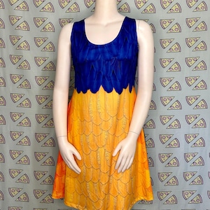 Kevin Inspired mouwloze flare-jurk dames