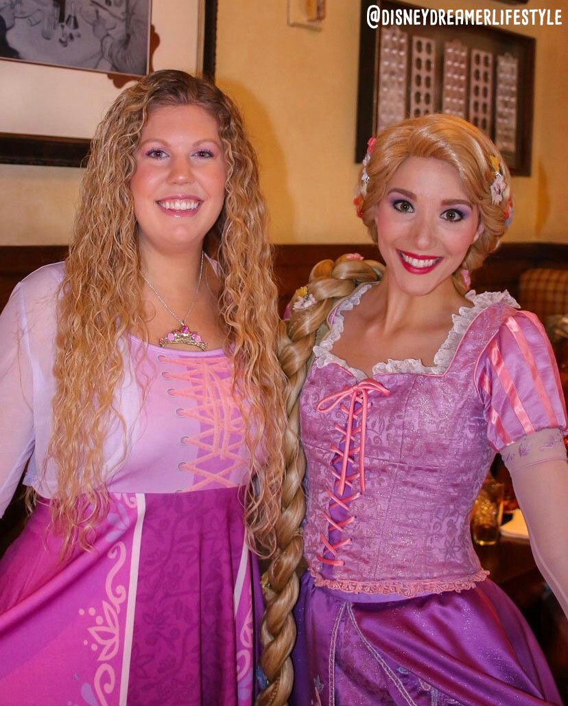 tangled inspired dress