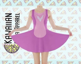 Vestido skater inspirado en un ángel para mujer