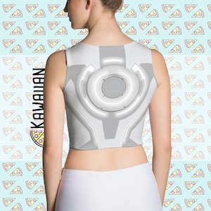 Women's Gem Siren Tron Legacy Inspired Crop Top