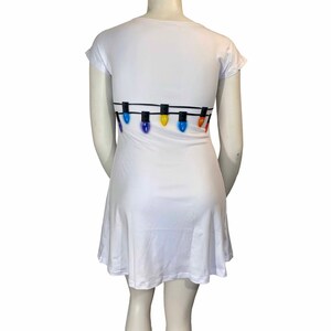 EVE Inspired Short Sleeve Skater Dress image 3