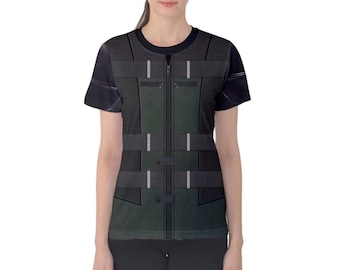 Women's Natasha Inspired ATHLETIC Short Sleeve Shirt