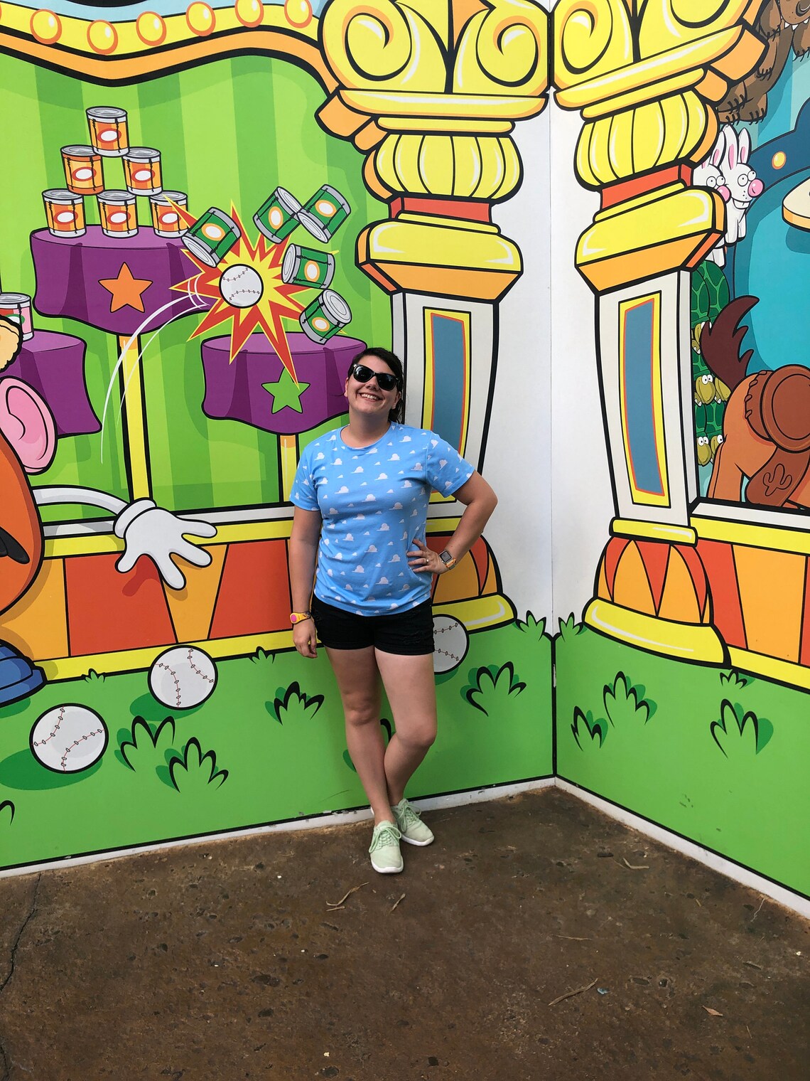 Women's Toy Story Cloud Wallpaper Inspired Shirt Etsy