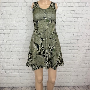 Women's Groot Inspired Sleeveless Flare Dress