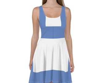 Women's Town Belle  Inspired Skater Dress