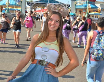 Women's Jessie  Inspired Sleeveless Flare Dress