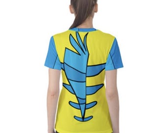 Frauen-flunder inspiriert Shirt