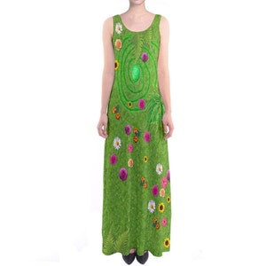 Te Fiti Inspired Sleeveless Maxi Dress image 2