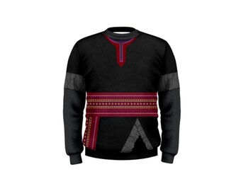 Uniseks Kristoff-geïnspireerd sweatshirt met ronde hals
