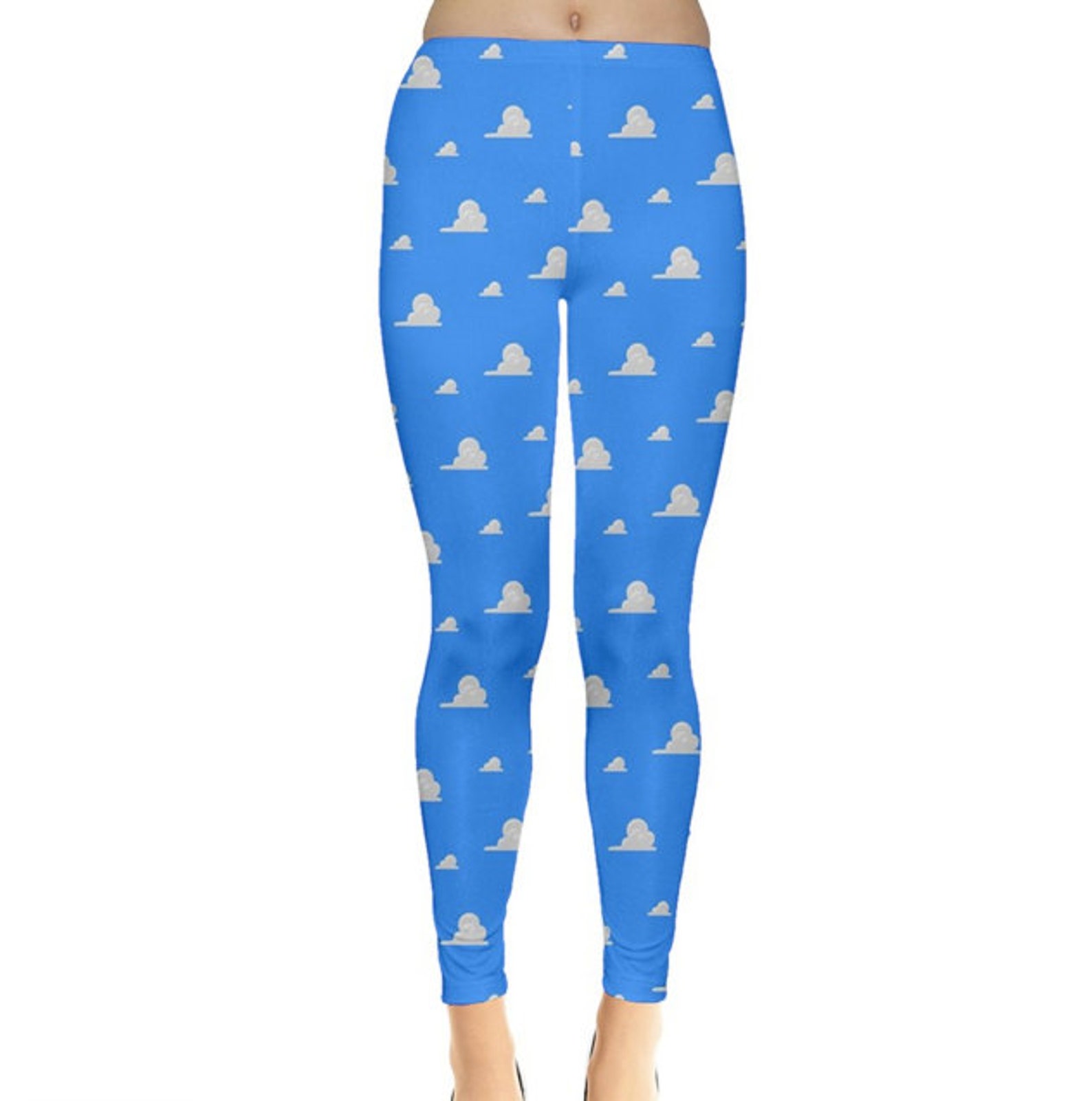 Toy Story Cloud Wallpaper Inspired Leggings Etsy
