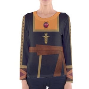 Women&#39;s Anna Inspired Long Sleeve V-Neck Shirt