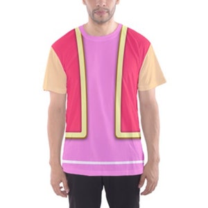 Men&#39;s Toadette Inspired ATHLETIC Short Sleeve Shirt