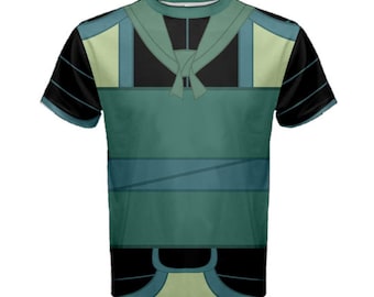 Men's Ping Mulan Inspired Short Sleeve Shirt