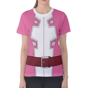 Women&#39;s Gwenpool Inspired ATHLETIC Short Sleeve Shirt
