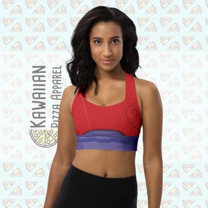 Women&#39;s Super Healthcare Companion Inspired Recycled Longline Sports Bra