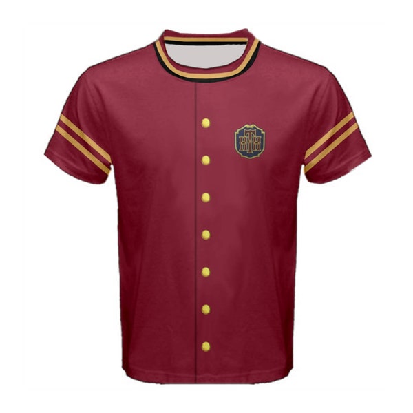 Men's Bellhop Tower of Terror Inspired ATHLETIC Shirt