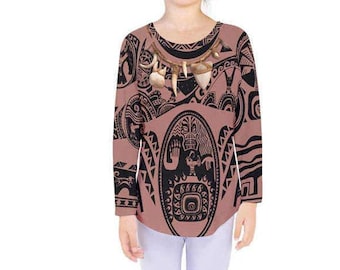 Kid's Maui Inspired Long Sleeve Shirt