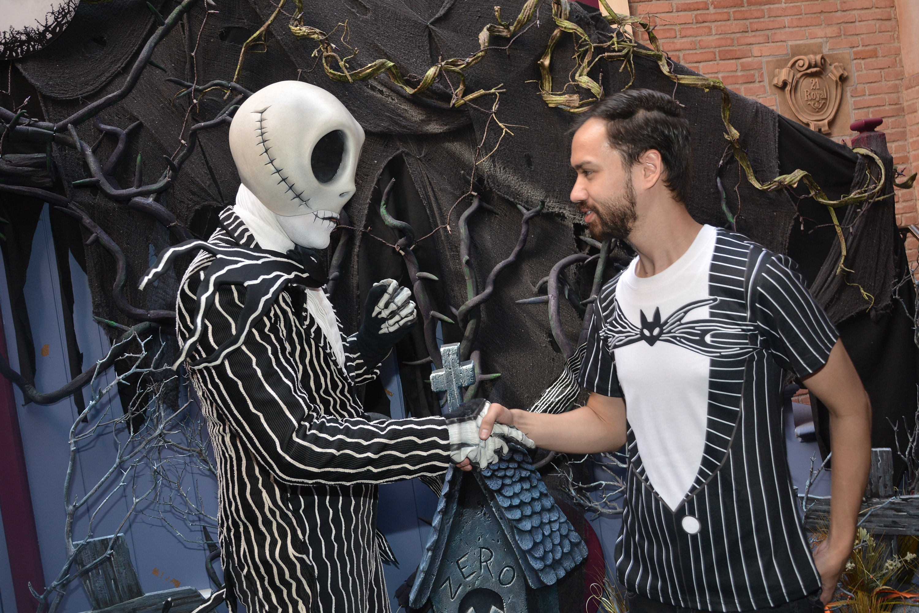 Men's Jack Skellington Nightmare Before Christmas Inspired Shirt - Etsy