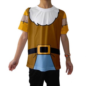 Kid&#39;s Happy Snow White and the Seven Dwarfs Inspired Shirt