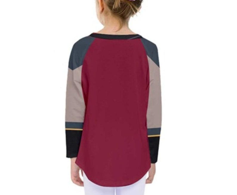 Camiseta de manga larga para niños inspirada en Li Shang Mulan imagen 2