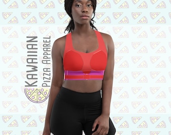 Women's Honey Lemon Inspired Recycled Longline Sports Bra