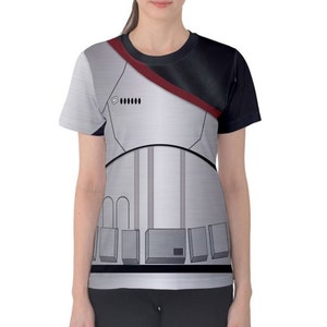 Women&#39;s Captain Phasma   Inspired ATHLETIC Short Sleeve Shirt