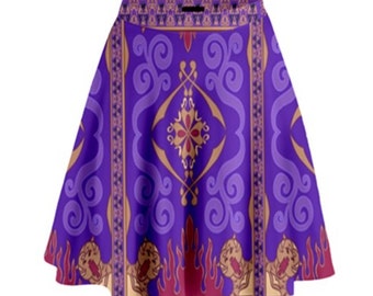 Magic Carpet Inspired High Waisted Skirt