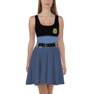 Women&#39;s Judy Hopps Inspired Skater Dress