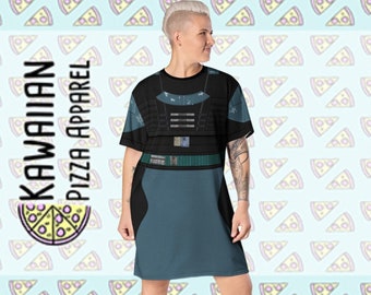 Women's Cara Dune Inspired T-shirt dress
