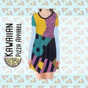 sally nightmare before christmas t shirt dress